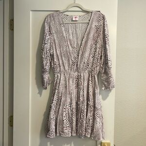 Buddy love snake print dress. NWT size L